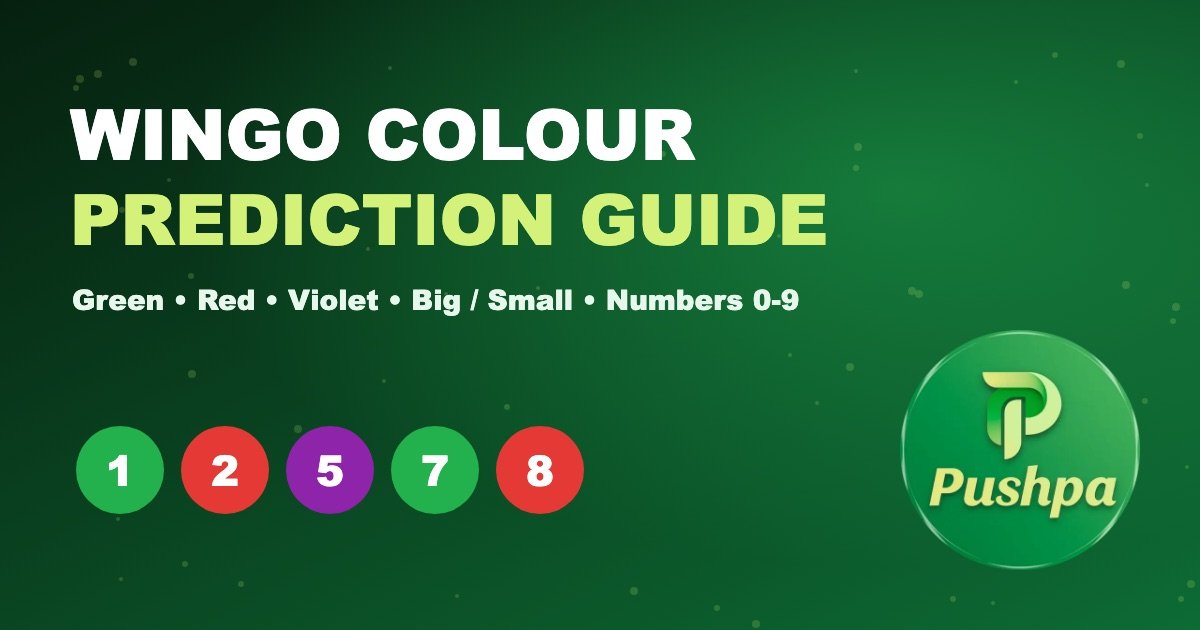 Pushpa Club Wingo colour prediction guide